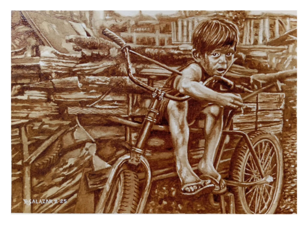 A Diligent Child (9.75 x 13.75 inches)