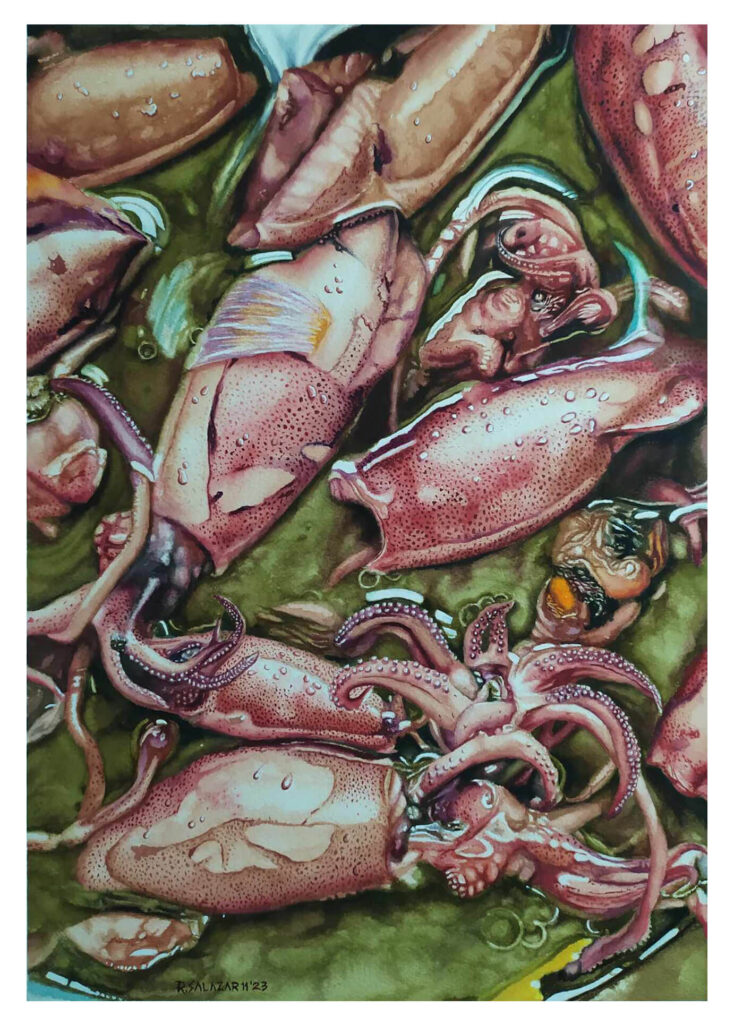 Adobong Pusit (13 x 19 inches)