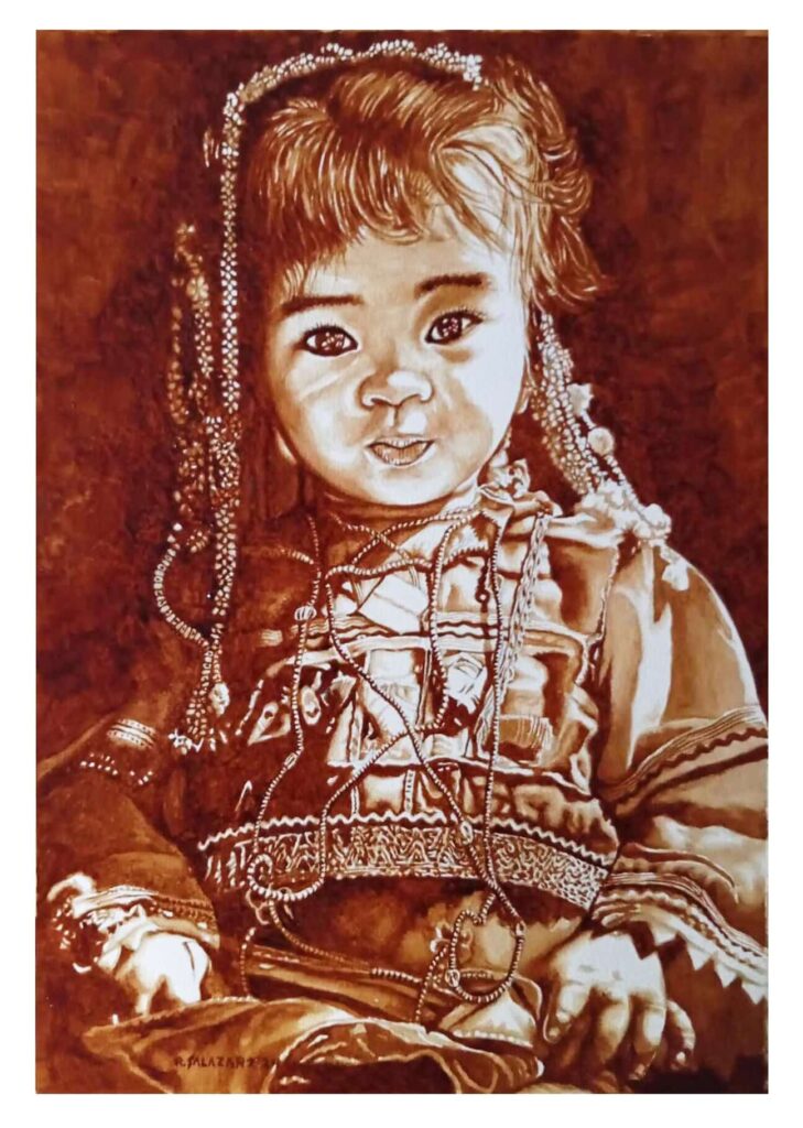 Bagobo Child (13 x 19 inches)