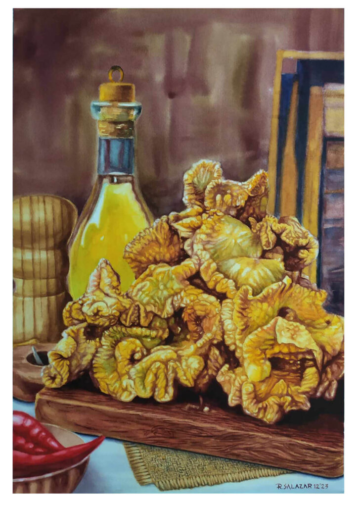 Chicharon Bulaklak (13 x 19 inches)