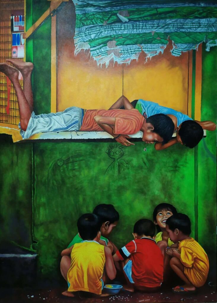 Colors of Innocence (36 x 48 inches)