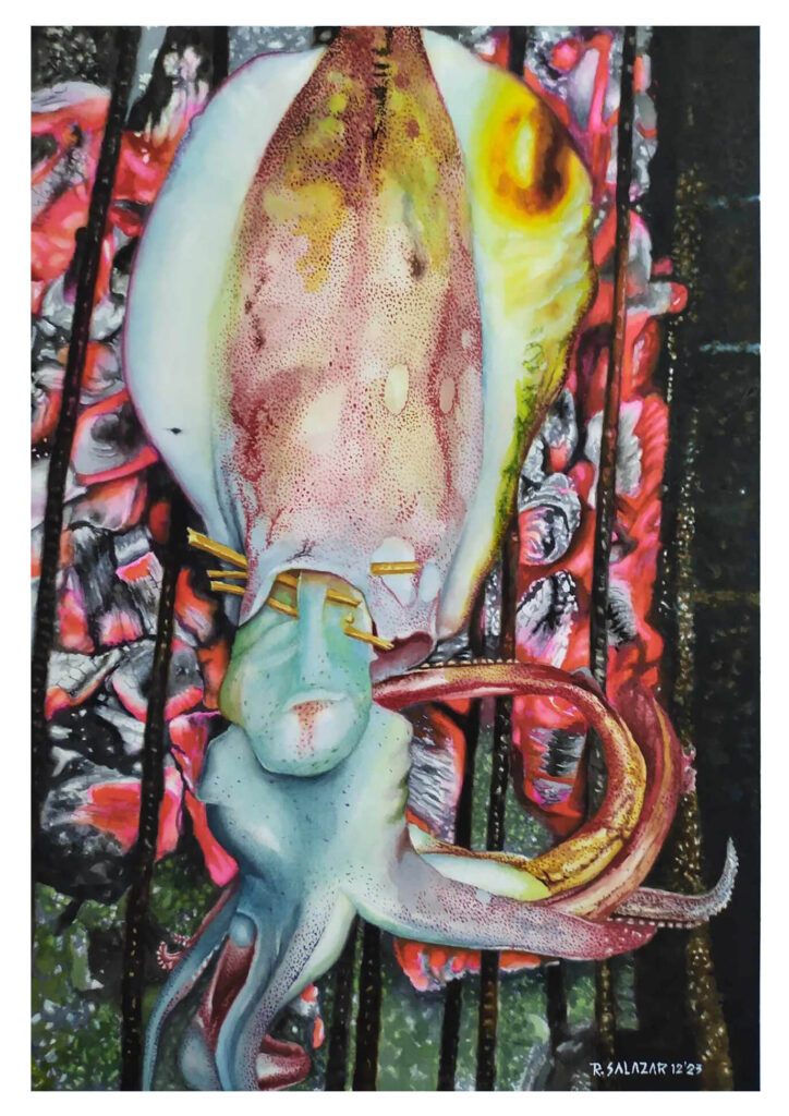 Inihaw na Pusit (13 x 19 inches)