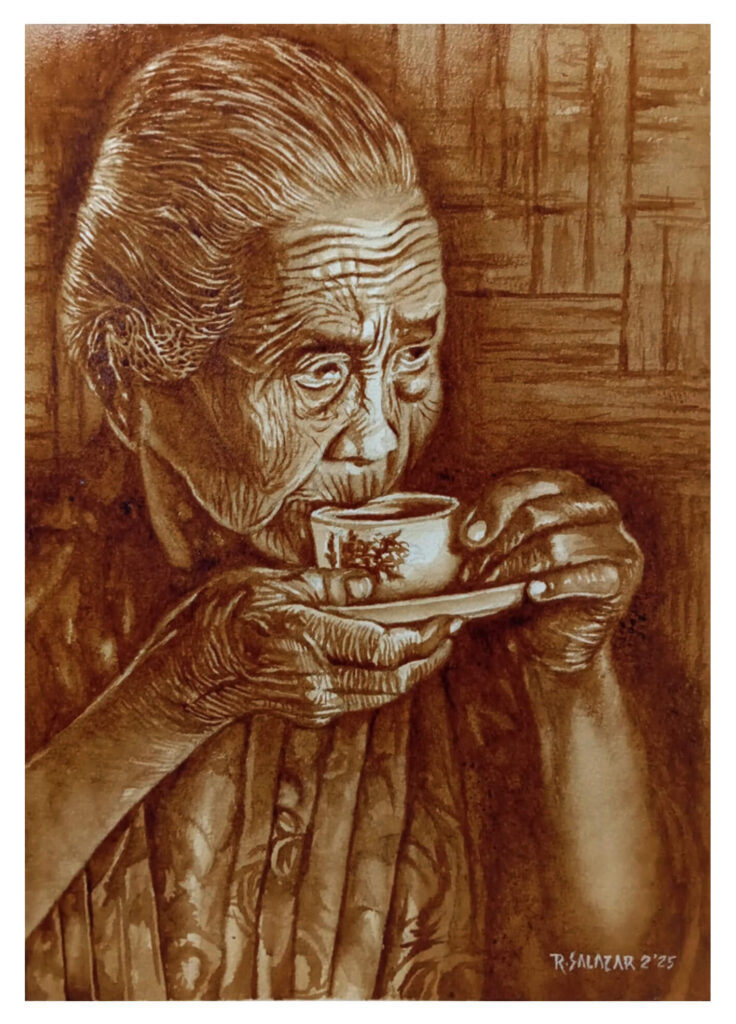 Morning Hug in a Cup (9.75 x 13.75 inches)
