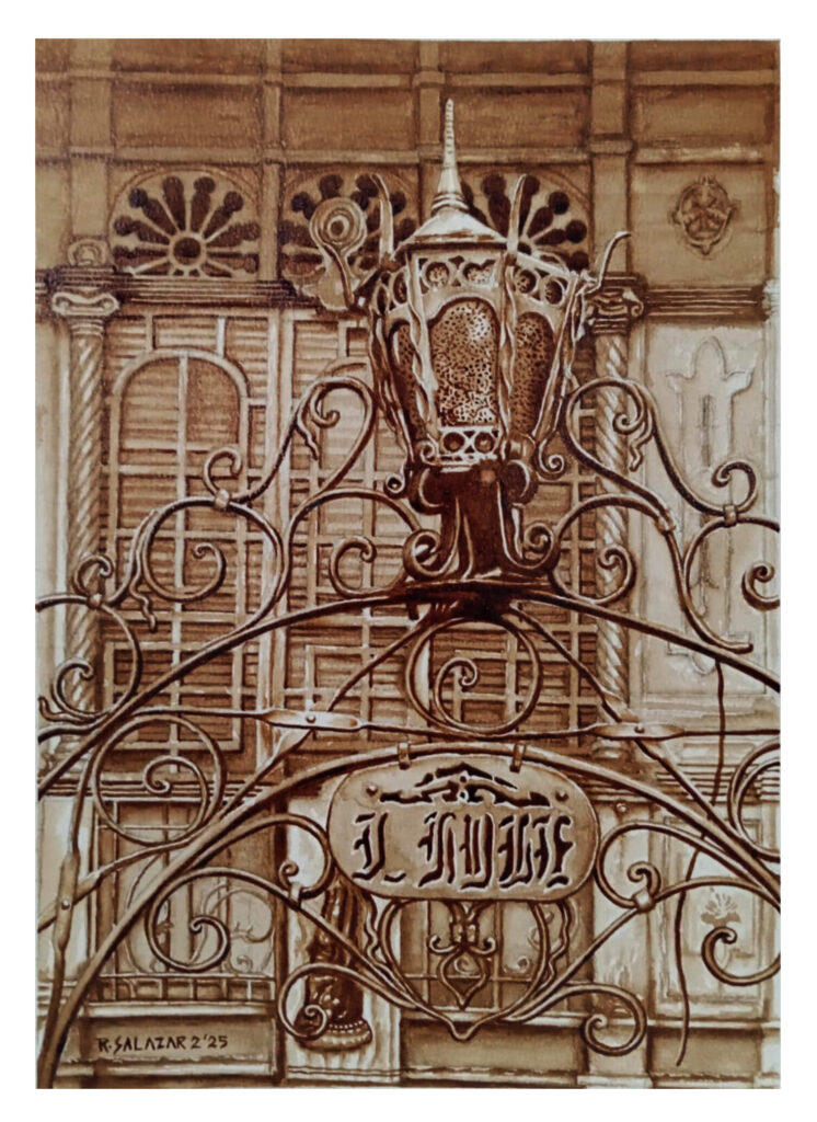 The Gate (9.75 x 13.75 inches)