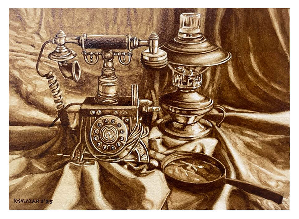 Vintage Still Life (13.75 x 9.75 inches)